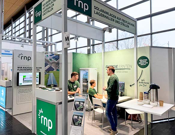 rnp Solar auf der Messe energy decentral, 2024